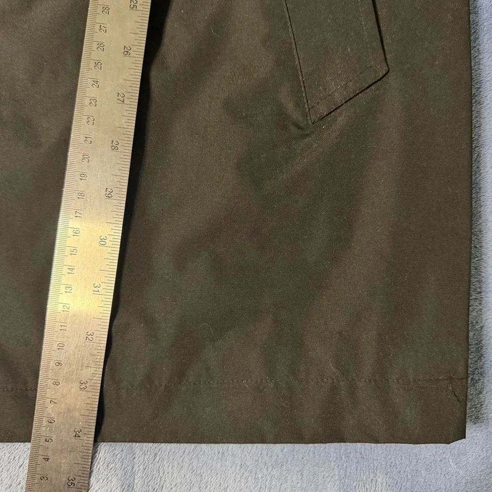 Cole Haan black  trench coat men Size M